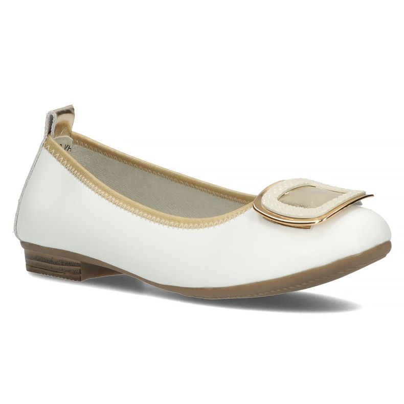 Scarpe in pelle con decoro Filippo DP3661/22 Wh bianco bianca 1