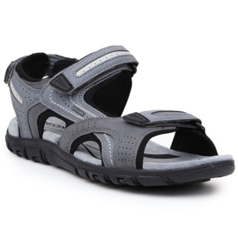 Sandali Geox U S.Strada DM U8224D-0BC50-C9014 nero 1