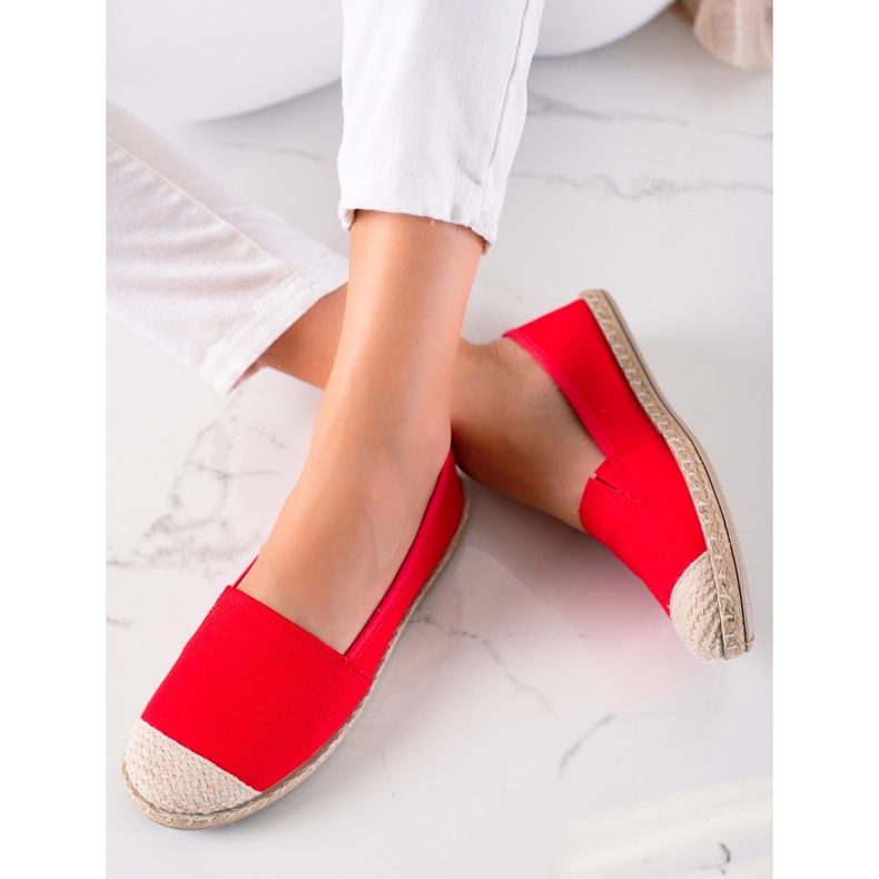 DK Espadrillas rosso chiaro 1