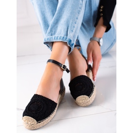Seastar Espadrillas intrecciate nero 1