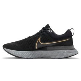 Nike React Infinity Run Flyknit 2 M CT2357-009 scarpa da corsa nero 1