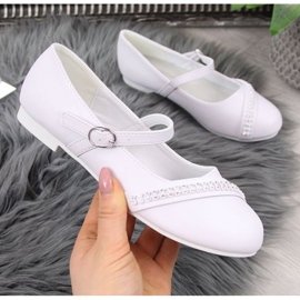 Comunione ballerine bianche Jr American Club bianco 1