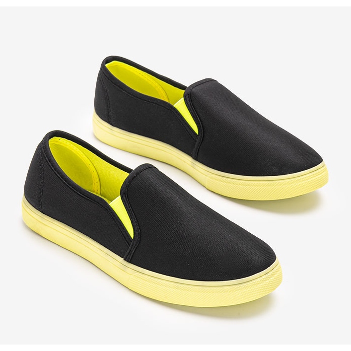 Sneakers Kulma nere nero verde 1