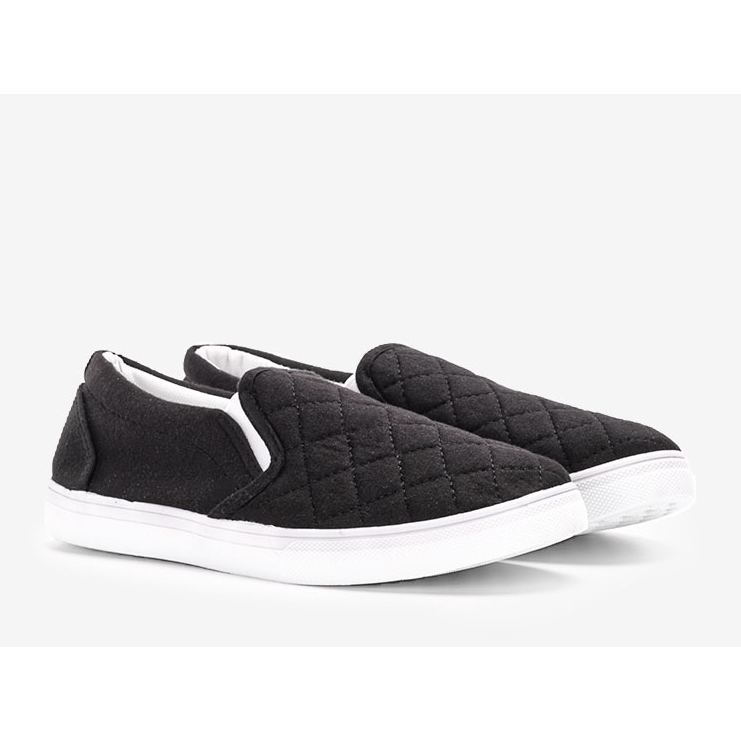 Sneaker in tessuto nero della Cornovaglia 1