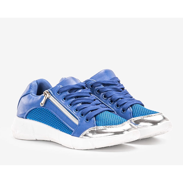 Sneakers blu da donna Veera 1