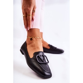 PS1 Scarpe mocassini con ornamento Black Hermosa nero 2