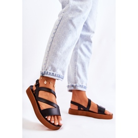 Sandali in gomma da donna ZAXY JJ285052 Nero 1