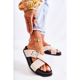Ciabatte da donna in gomma ZAXY JJ285057 Bianche bianco 1
