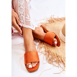 FL1 Pantofole classiche da donna Smooth Narsis Arancioni arancia 1