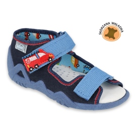 Scarpe da bambino Befado gialle 350P014 rosso blu navy blu 1