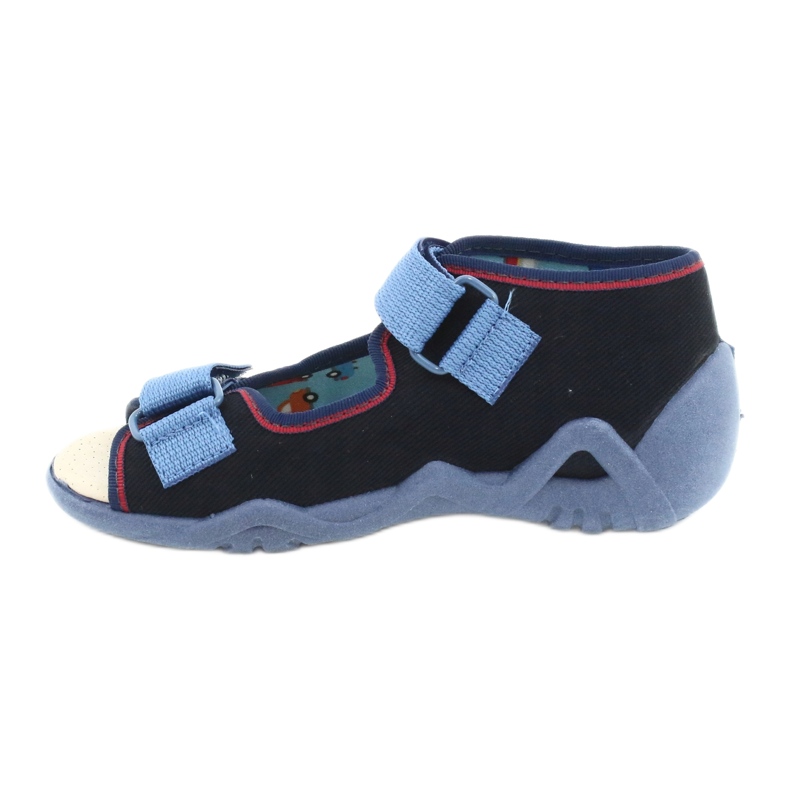 Scarpe da bambino Befado gialle 350P014 rosso blu navy blu 2