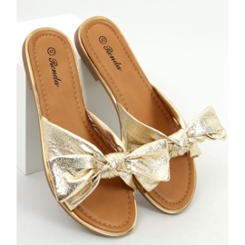 Ciabatte da donna Lirio Gold d'oro 1