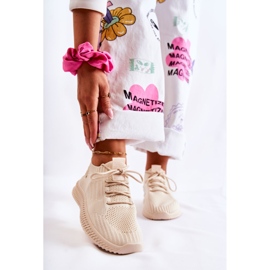PS1 Scarpe sportive da donna Sneakers Beige chiaro Storia 1