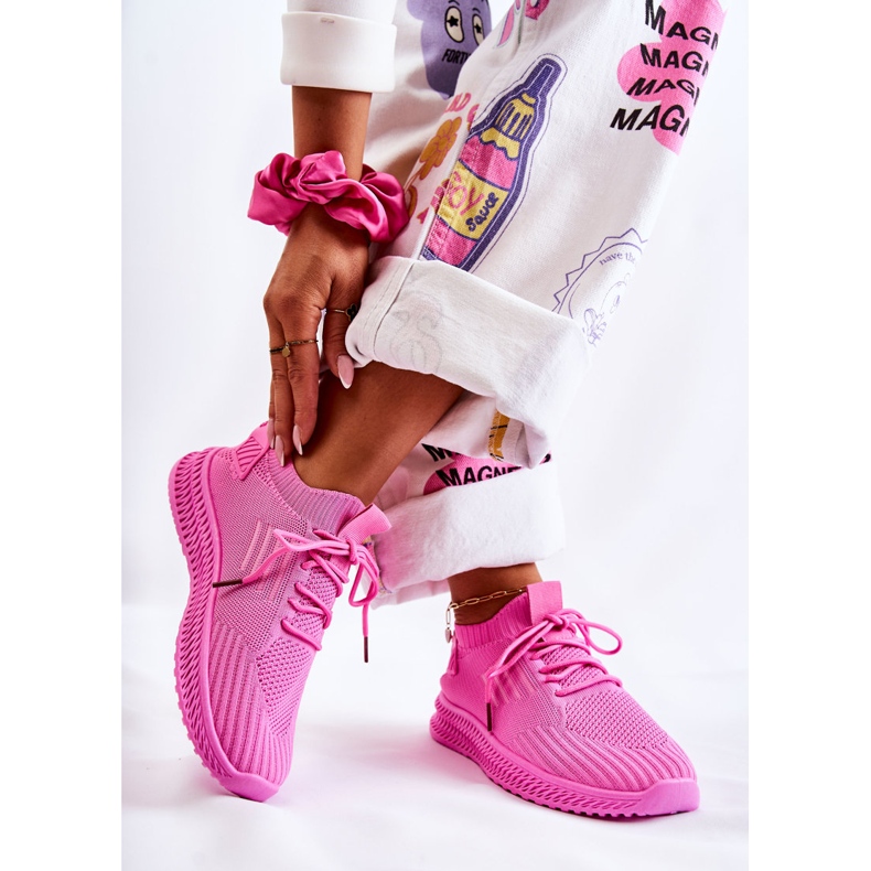 PS1 Scarpe Sportive da Donna Sneakers Tessuto Rosa Storia 2
