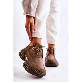 PS1 Sneakers sportive da donna Scarpe Khaki New Horizon marrone 1