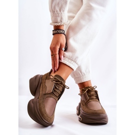 PS1 Sneakers sportive da donna Scarpe Khaki New Horizon marrone 2