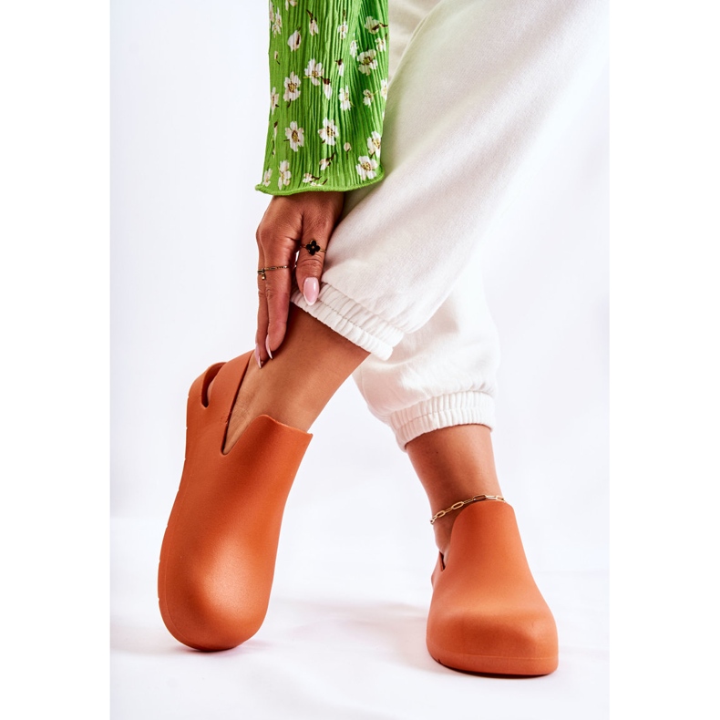 FS1 Zoccoli in gomma Meriko arancione alla moda arancia 2