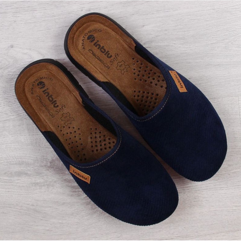 Pantofole da casa Inblu M ARC6A blu navy 2