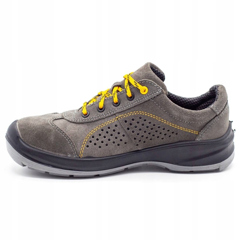 ŁUKPOL Scarpe da lavoro da uomo Techwork 1128PP, di colore grigio ['grigio'] 1