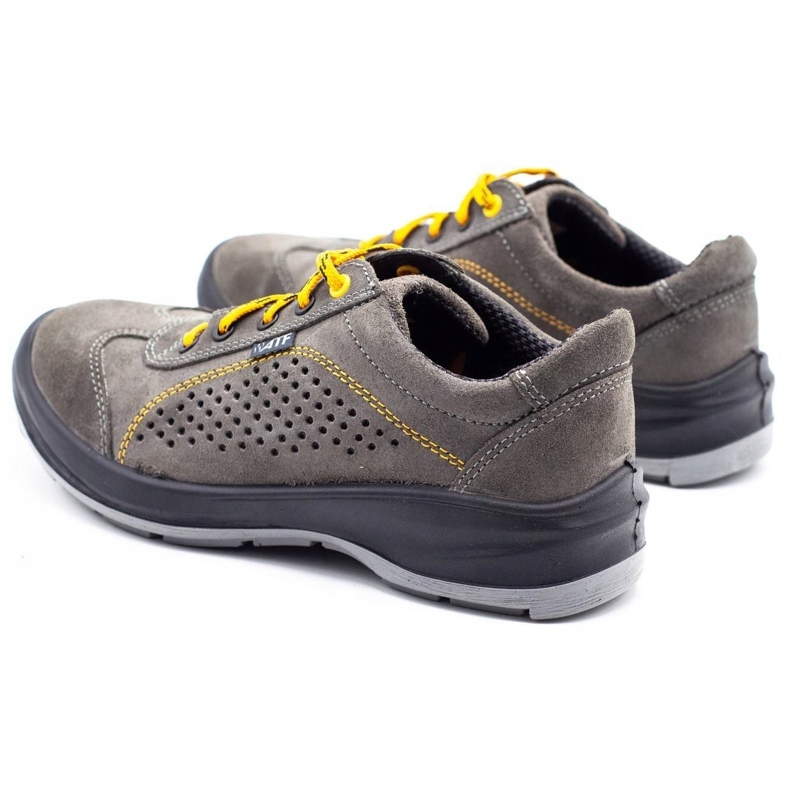 ŁUKPOL Scarpe da lavoro da uomo Techwork 1128PP, di colore grigio ['grigio'] 4