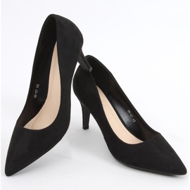 Stiletti su un comodo tacco Holly Black nero 1