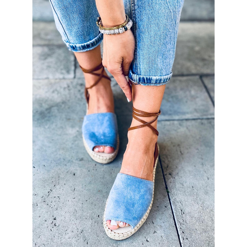 Espadrillas da donna Andrina Blue 2