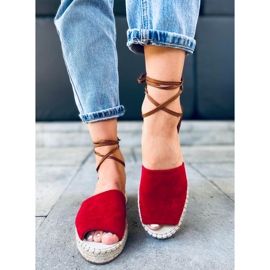 Espadrillas da donna Andrina Red rosso 1