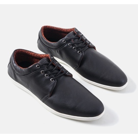 Scarpe da uomo nere di Amos nero 1