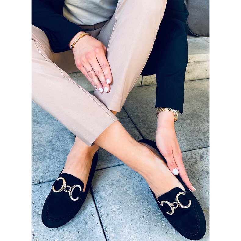 Mocassini da donna Porter neri nero 1