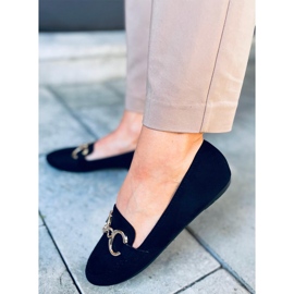 Mocassini da donna Porter neri nero 2