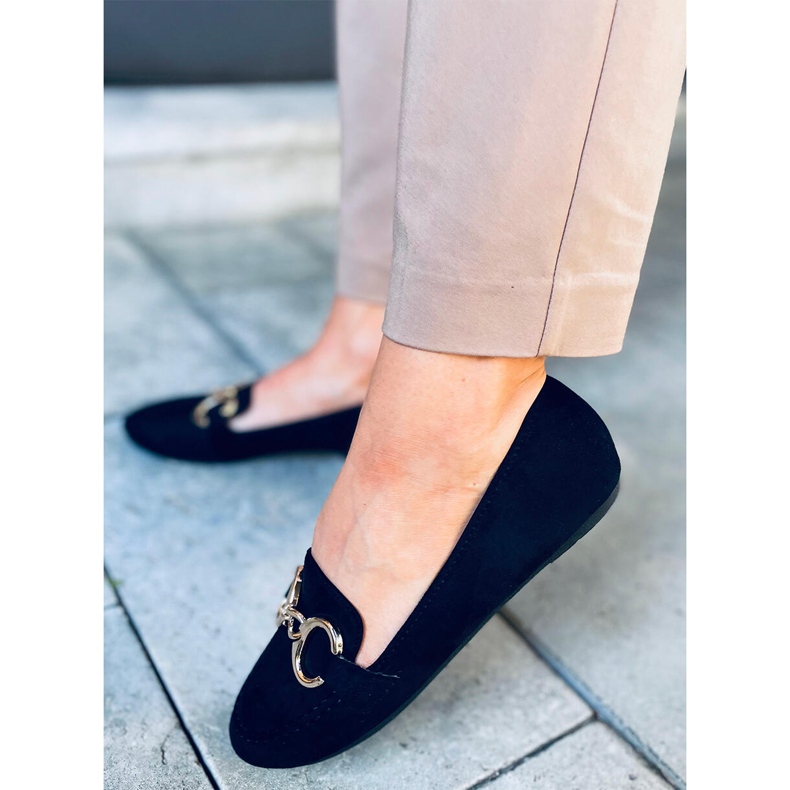 Mocassini da donna Porter neri nero 2