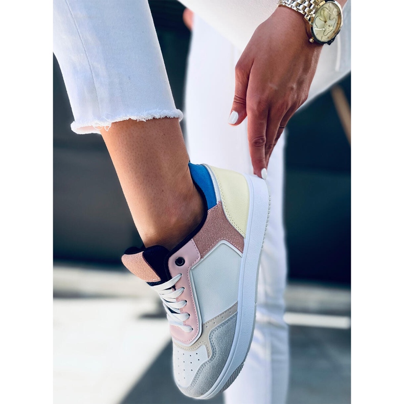 Sneakers da donna Izzie BIANCO / GIALLO bianca multicolore 2
