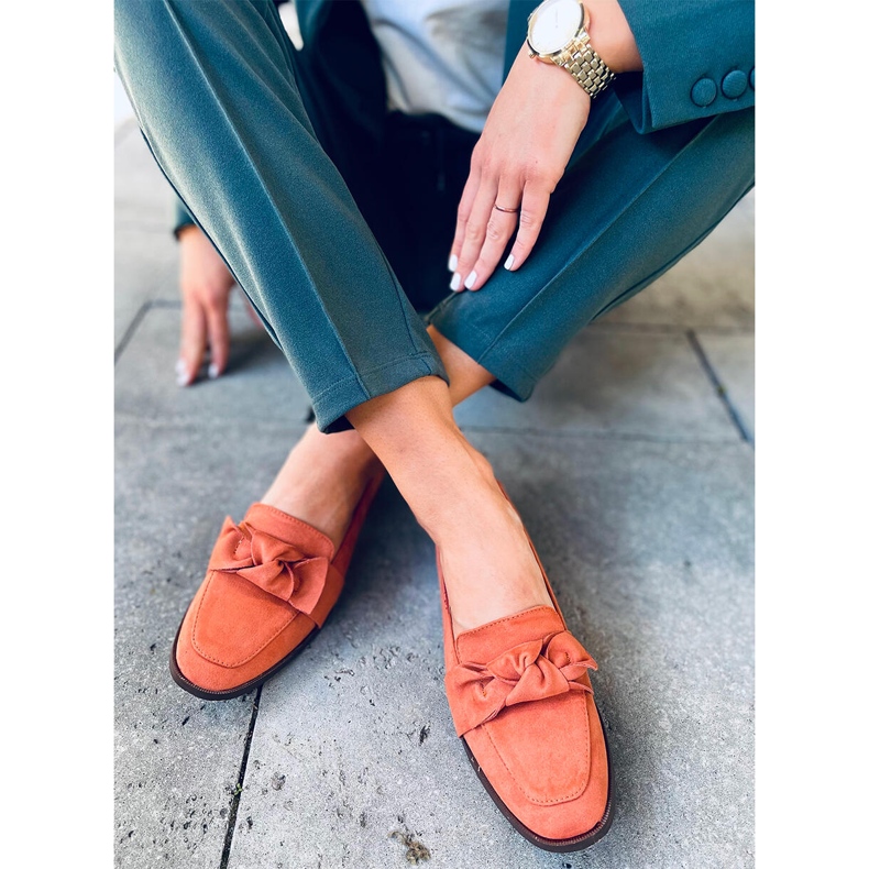 Mocassini da donna Rarity Orange arancia 2