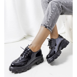 Scarpe da donna laccate nere di Donker nero 2