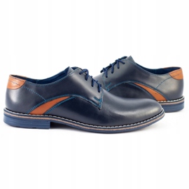 Lukas Scarpe eleganti da uomo 253LU blu navy 2