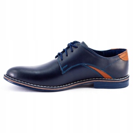 Lukas Scarpe eleganti da uomo 253LU blu navy 3