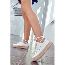Big Star Scarpe Sportive Espadrillas Cross Jeans JJ2R4005C Bianco bianca 3