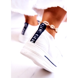 Scarpe sportive da donna sneakers GOE JJ2N4164 Bianche bianca 4