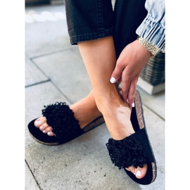 Ciabatte in sughero Berry Black nero 1