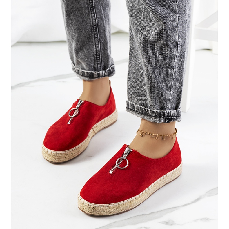 Le espadrillas rosse di Verneli rosso 1