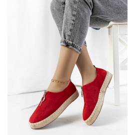 Le espadrillas rosse di Verneli rosso 2