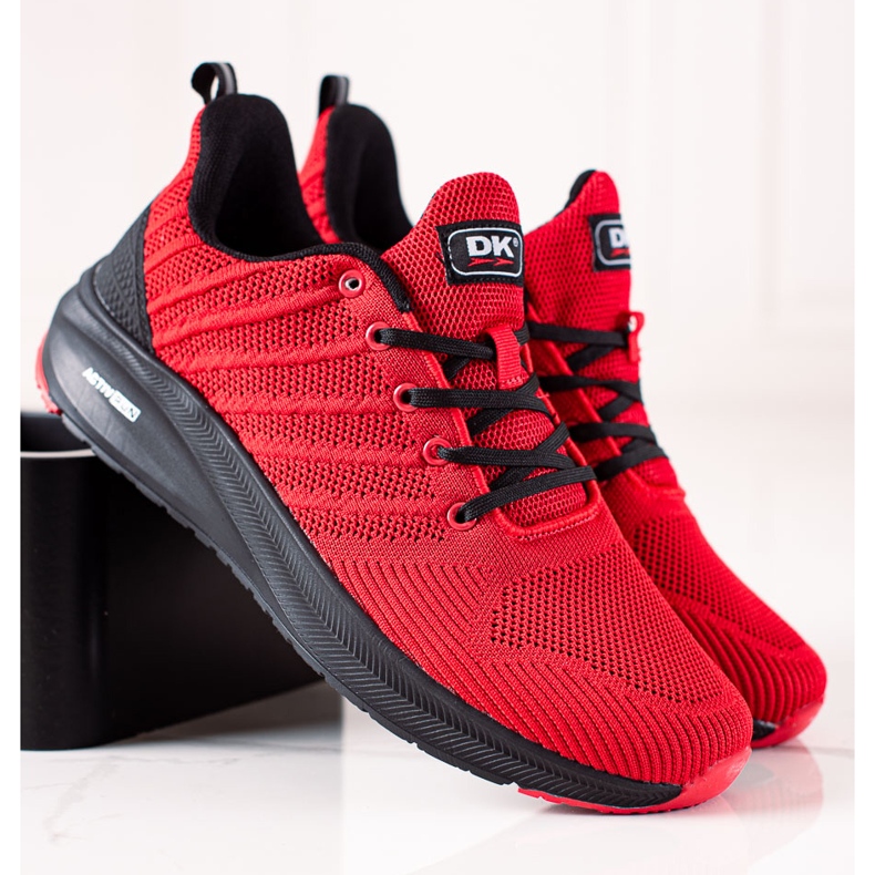 Scarpe sportive da uomo DK rosso 1