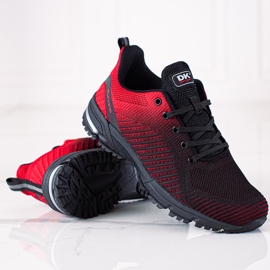 DK Scarpe sportive nero rosso 1