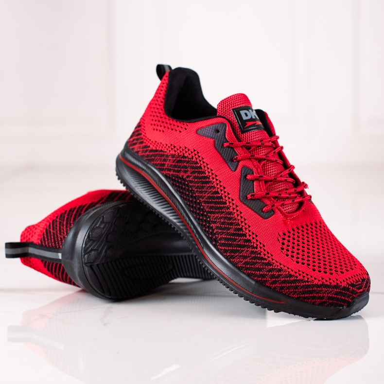 DK Scarpe sportive da uomo rosso 1