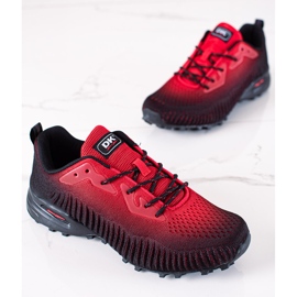 DK Scarpe sportive nero rosso 1