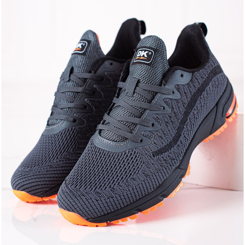 DK Scarpe sportive comode per uomo grigio 1