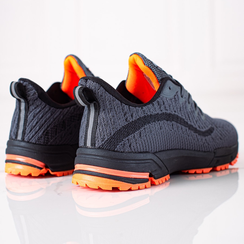 DK Scarpe sportive comode per uomo grigio 2