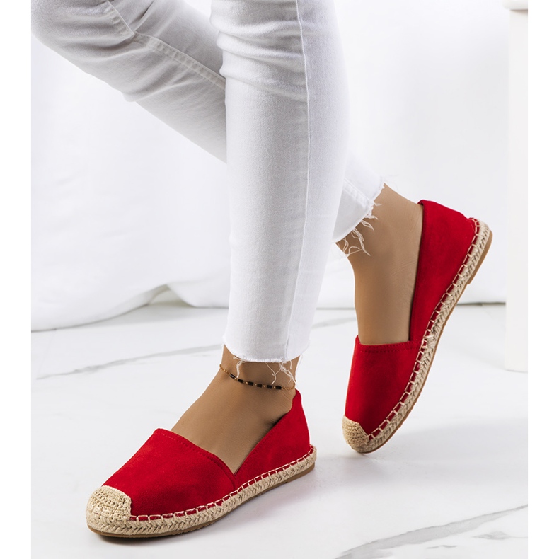 Espadrillas da donna rosse di balma rosso 1