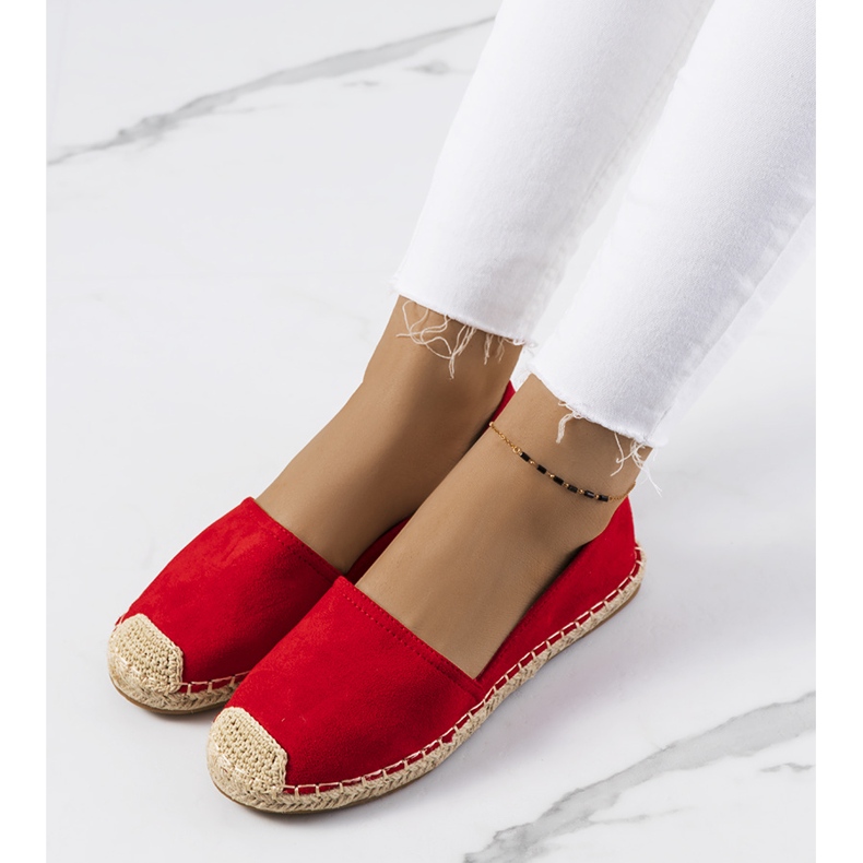 Espadrillas da donna rosse di balma rosso 2