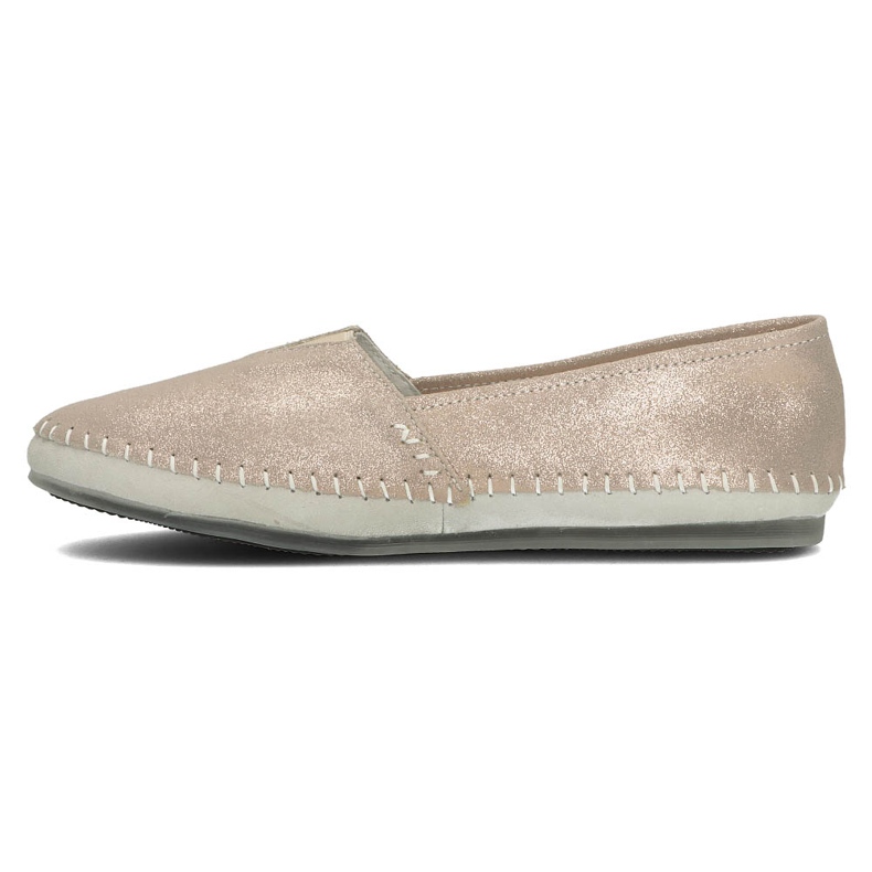 Scarpe in pelle Filippo DP031/22 Go d'oro grigio 2